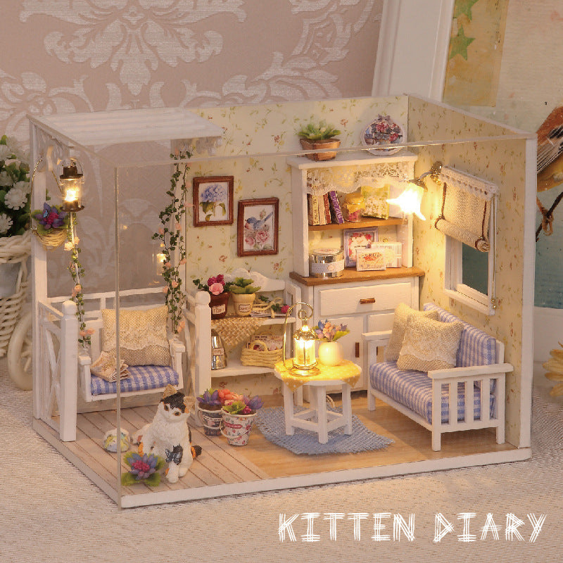 Cute Room DIY Miniature Dollhouse · 19 Styles