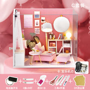 Cute Room DIY Miniature Dollhouse · 19 Styles