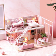 Cute Room 3D Puzzle DIY Dollhouse · Glitter