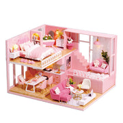 Cute Room 3D Puzzle DIY Dollhouse · Glitter