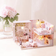 Cute Room 3D Puzzle DIY Dollhouse · Glitter