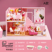 Cute Room DIY Dollhouse with Tools · Mini House