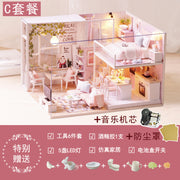 Cute Room DIY Dollhouse with Tools · Mini House