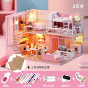 Cute Room DIY Dollhouse with Tools · Mini House