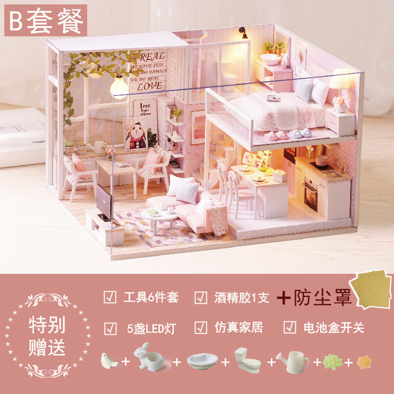 Cute Room DIY Dollhouse with Tools · Mini House
