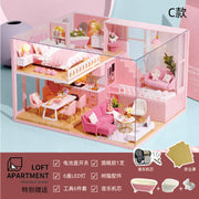 Cute Room DIY Dollhouse with Tools · Mini House