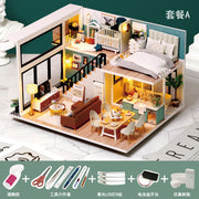 Cute Room DIY Dollhouse with Tools · Mini House