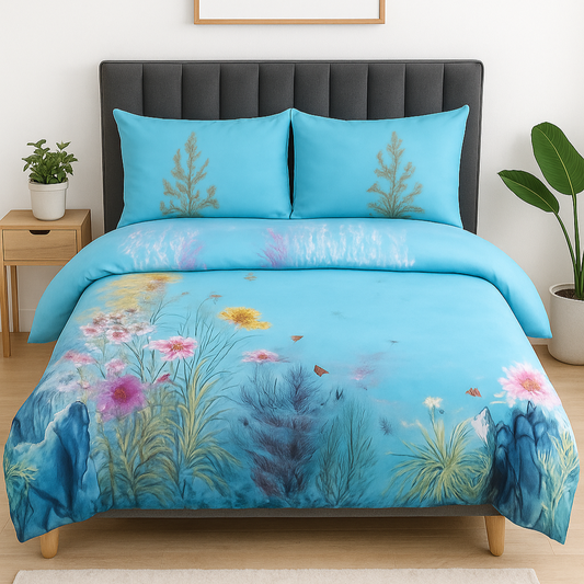 Spring Flowers Duvet Cover Set