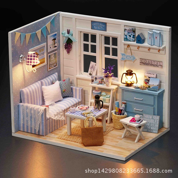 Cute Room DIY Miniature Dollhouse · 19 Styles