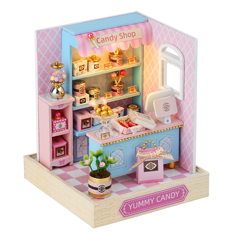 Creative Miniature House DIY Gift · Romantic