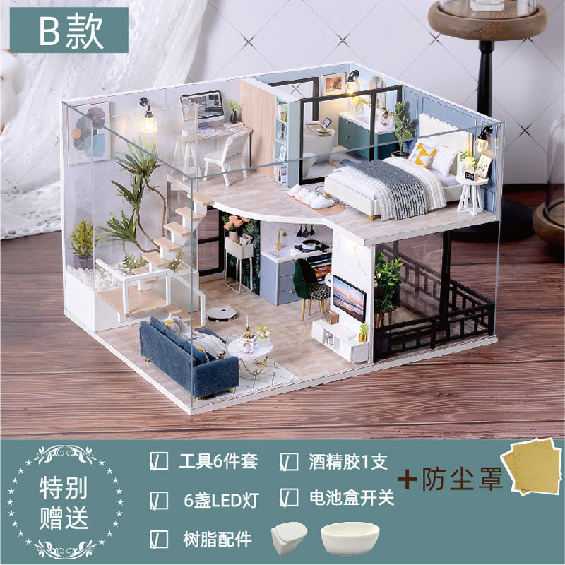 Cute Room DIY Dollhouse with Tools · Mini House