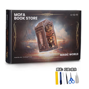 Enchanted Magic Library DIY Book Nook · The Wizarding Study