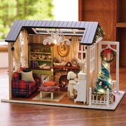 Forest Blue Music Box DIY House · Gift
