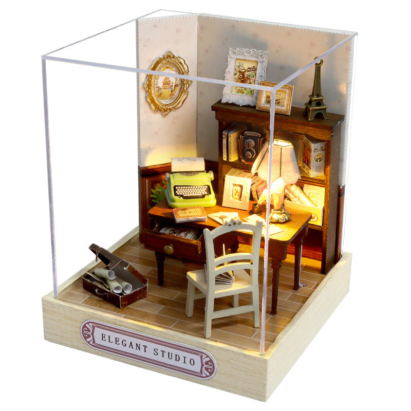 Cute Room DIY Miniature Dollhouse · 19 Styles