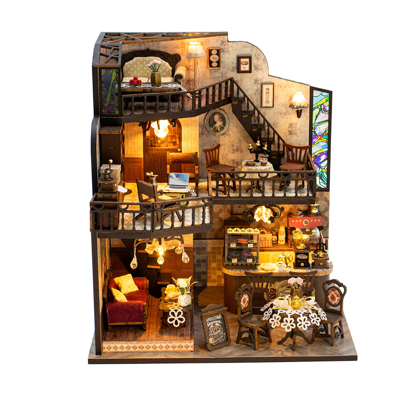 Vintage European Street DIY Book Nook