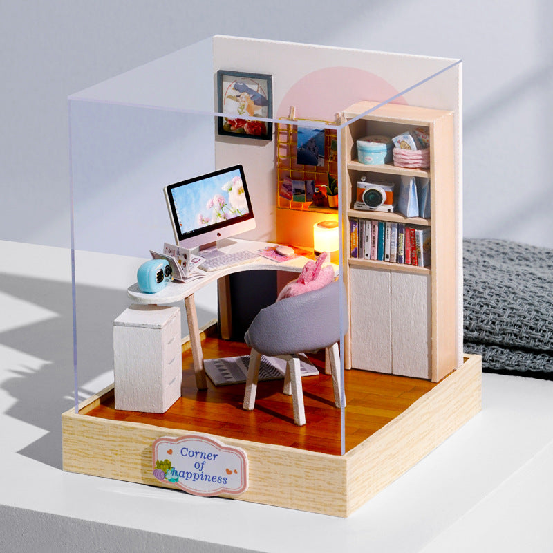 Cute Room DIY Miniature Dollhouse · 19 Styles