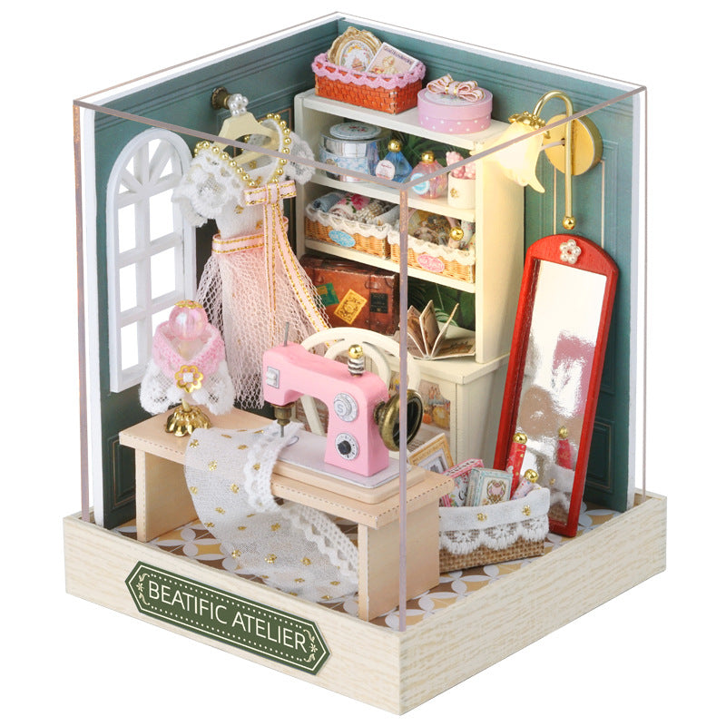 Creative Miniature House DIY Gift · Romantic